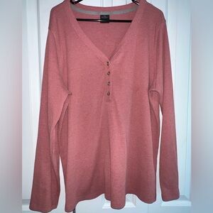 Wind River XL Waffle knit long sleeve top